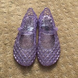 Pink Jelly Girl Shoes Size 10